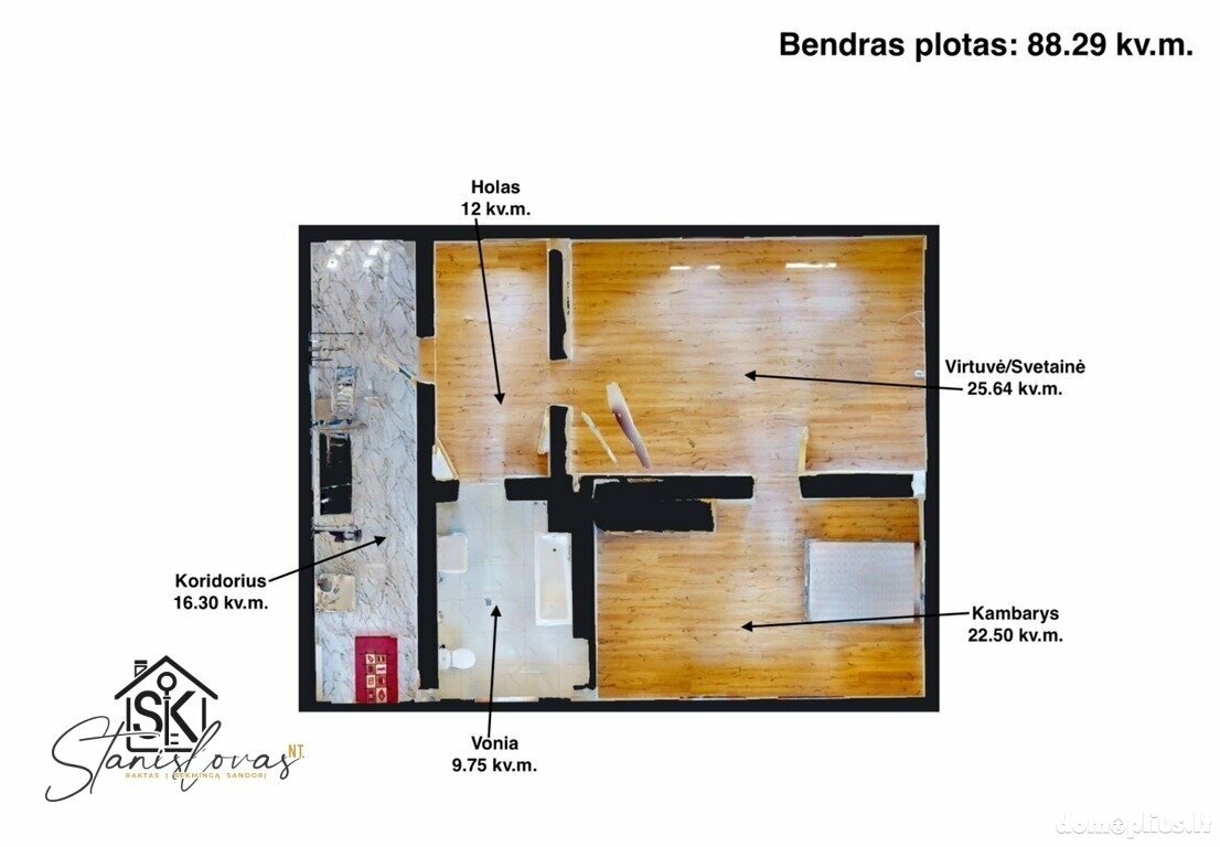 Parduodamas gyvenamasis namas Šilutės rajono sav., Paleičiuose