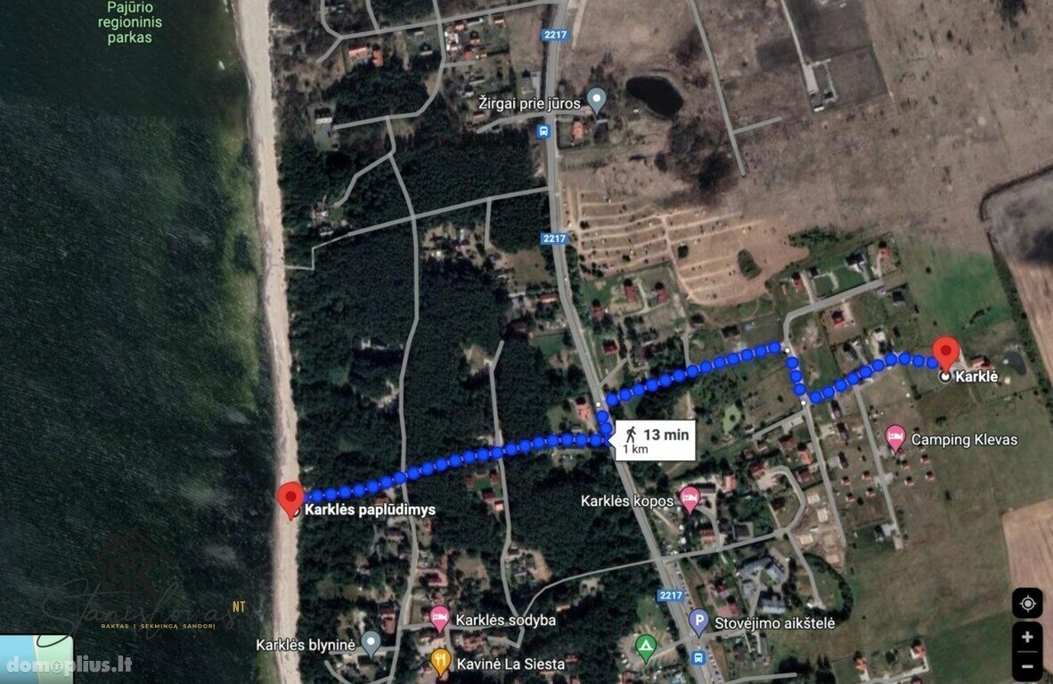 Parduodamas sublokuotas namas Klaipėdos rajono sav., Karklėje