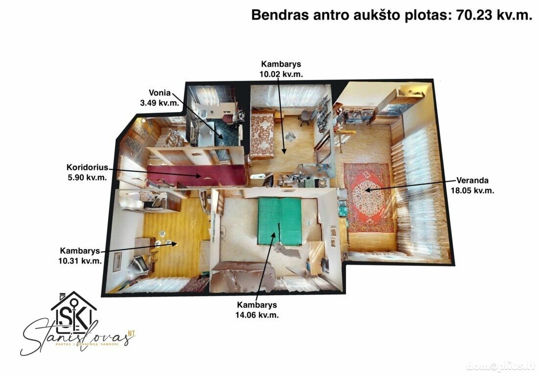 Parduodamas gyvenamasis namas Šilutės rajono sav., Šilutėje, Karklų g.