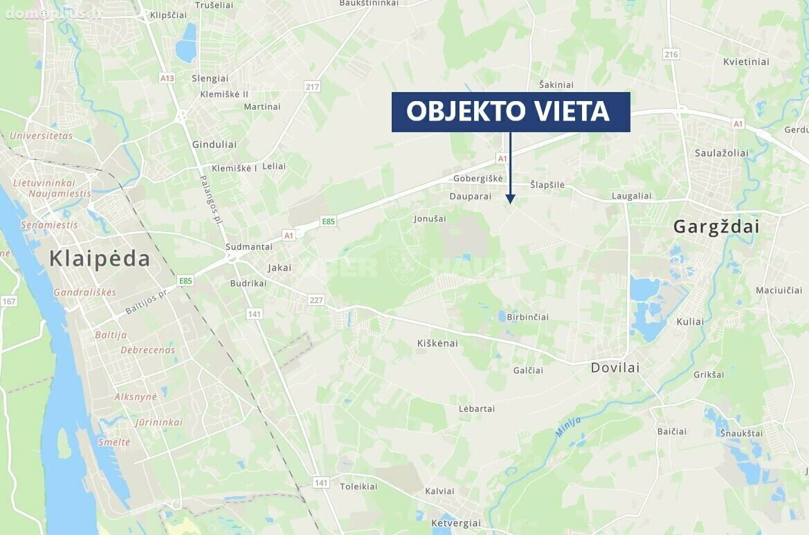 Parduodamas gyvenamasis namas Klaipėdos rajono sav., Šlapšilėje