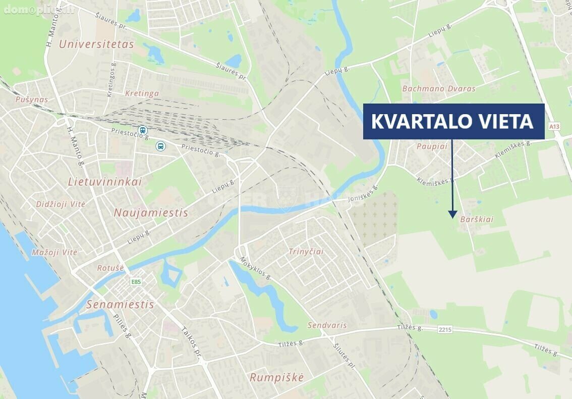 Parduodamas gyvenamasis namas Klaipėdoje, Paupiuose, Barškių g.