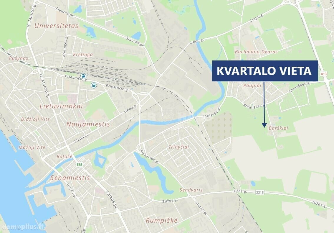 Parduodamas gyvenamasis namas Klaipėdoje, Paupiuose, Barškių g.