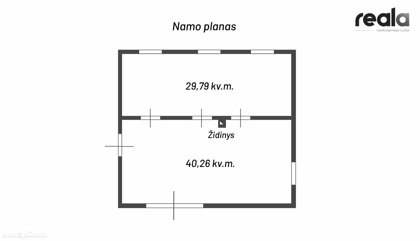 Parduodamas gyvenamasis namas Vilniaus rajono sav., Pakovarniškėse