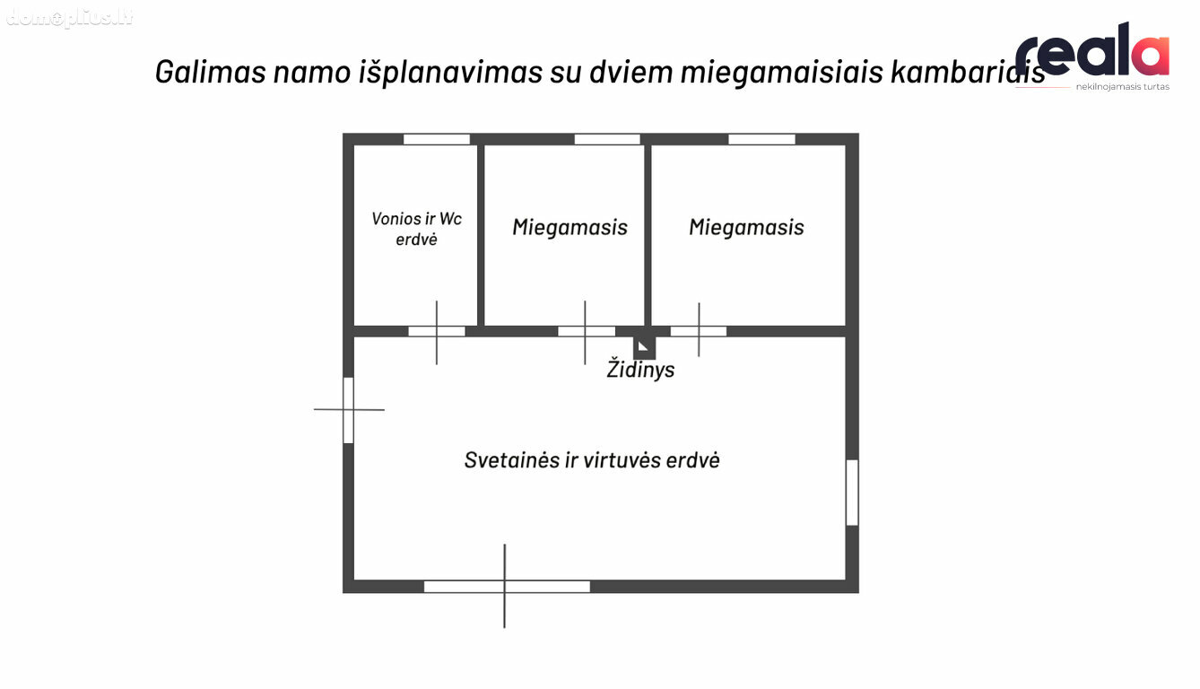 Parduodamas gyvenamasis namas Vilniaus rajono sav., Pakovarniškėse