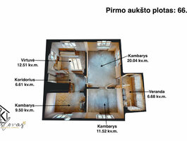 Parduodama gyvenamojo namo dalis Šilutės rajono sav., Šilutėje, Nidos g.
