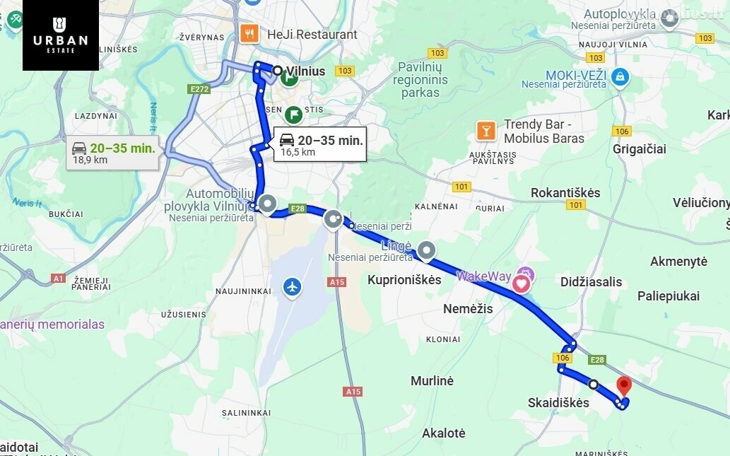 Parduodamas gyvenamasis namas Vilniaus rajono sav., Skaidiškėse