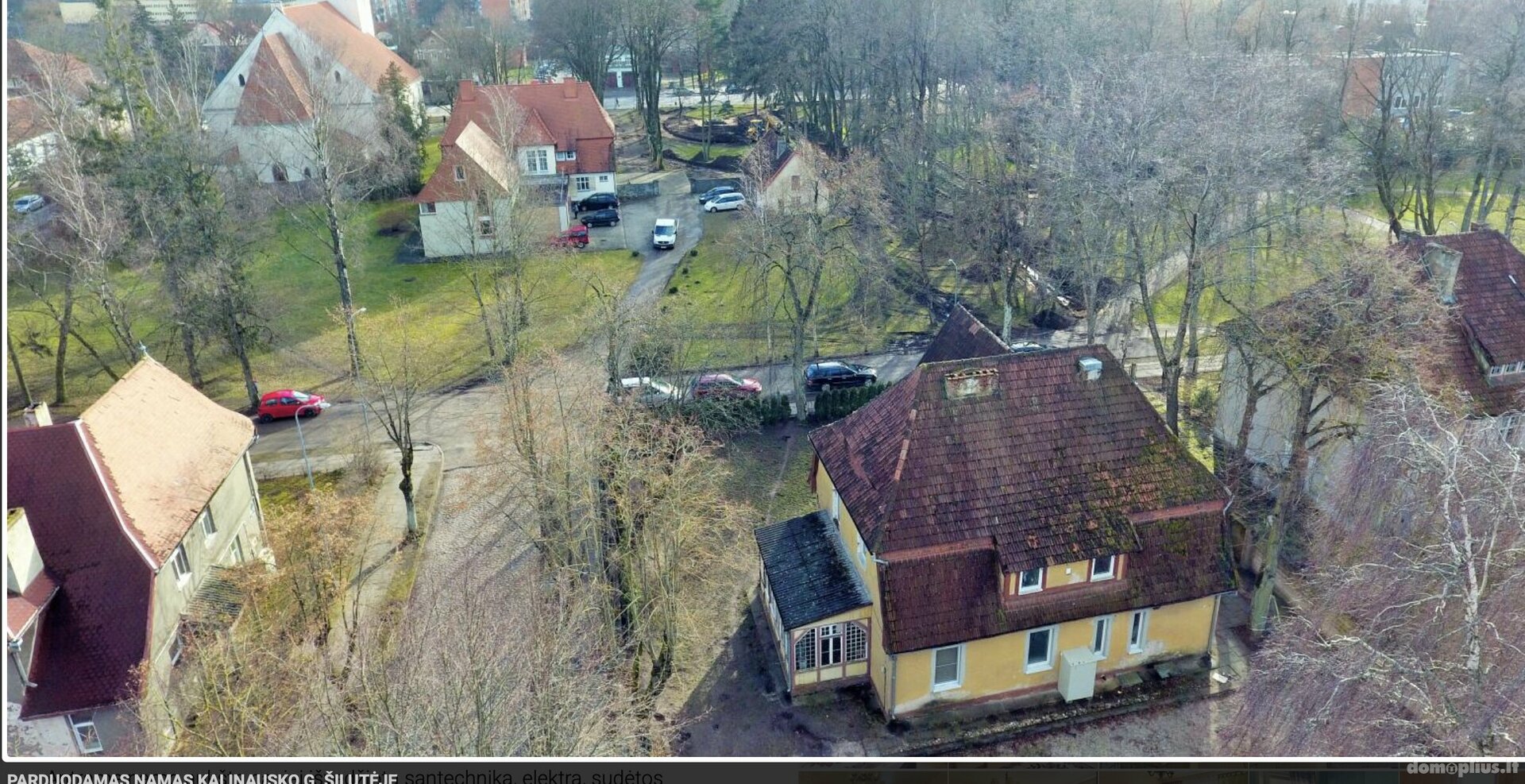 Parduodamas gyvenamasis namas Šilutės rajono sav., Šilutėje, K. Kalinausko g.