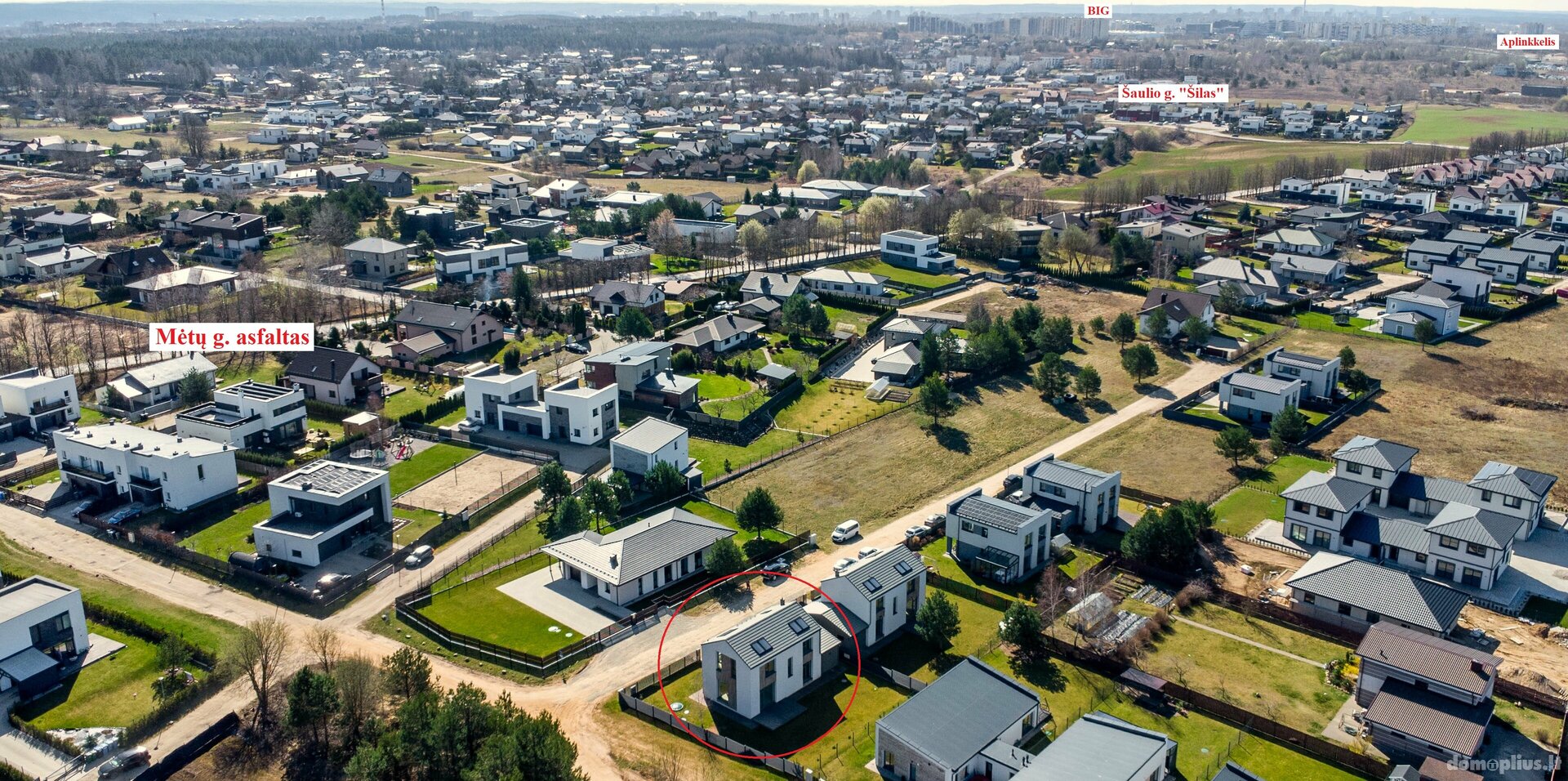 Parduodamas gyvenamasis namas Vilniaus rajono sav., Bukiškyje, Melisų g.