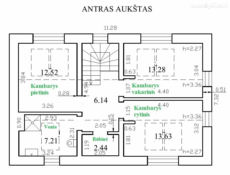 Parduodamas gyvenamasis namas Vilniaus rajono sav., Bukiškyje, Melisų g.