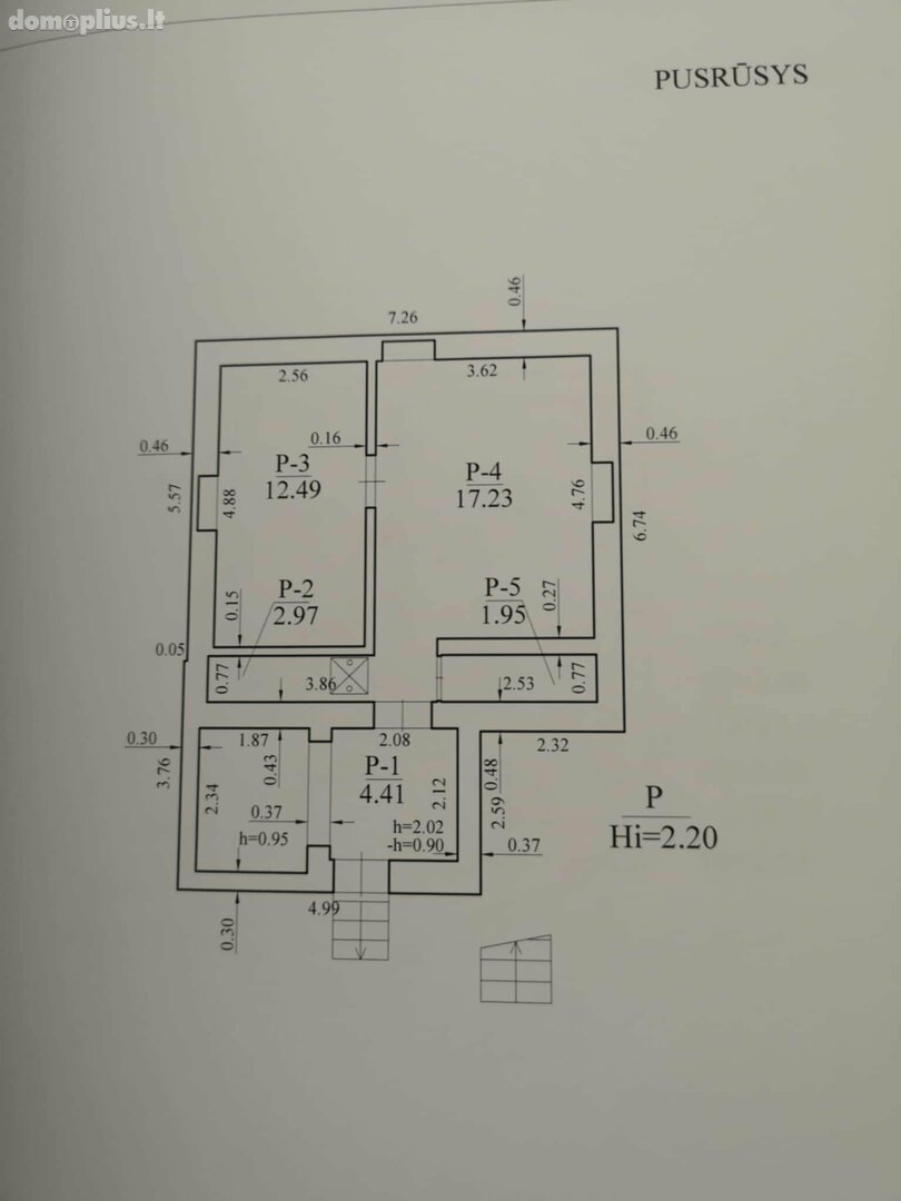 Parduodamas sodo namas Šiauliuose, Bačiūnuose, Ramunės Sodų 1-oji g.