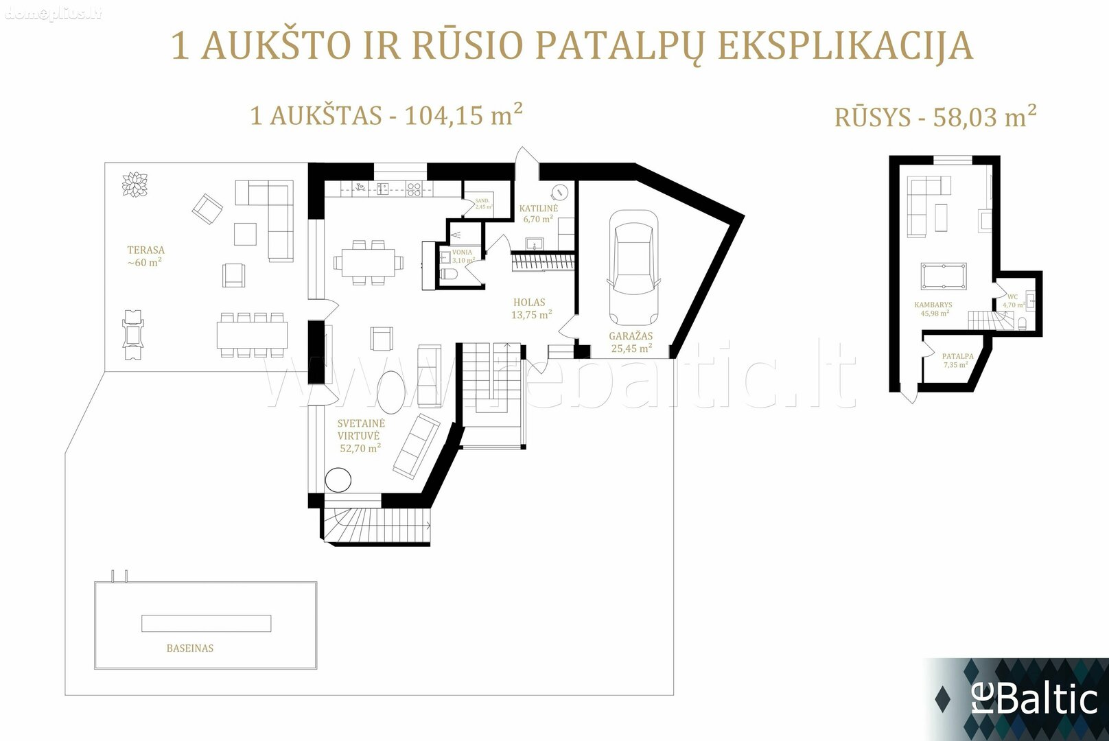 Parduodamas gyvenamasis namas Vilniuje, Bukčiuose, Užutėkio g.