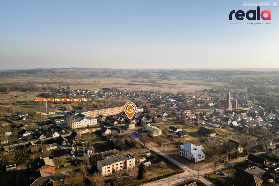 Parduodamas gyvenamasis namas Kaišiadorių rajono sav., Žiežmariuose, Žaslių g.