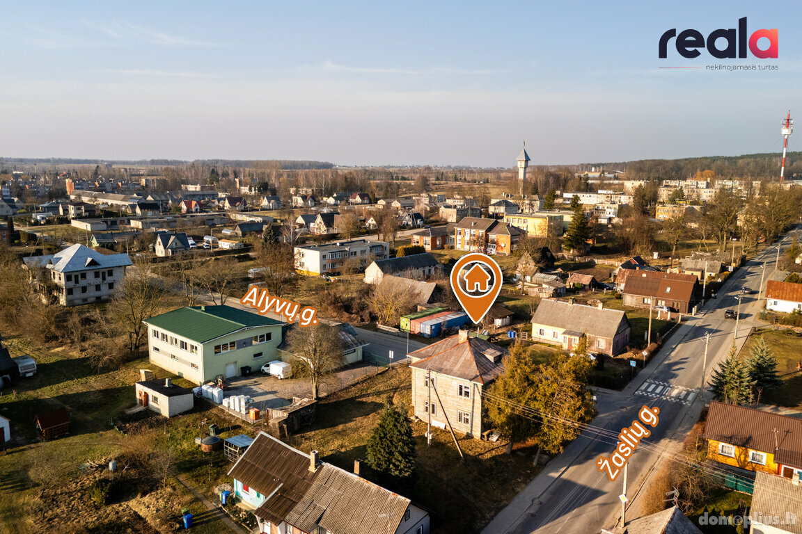 Parduodamas gyvenamasis namas Kaišiadorių rajono sav., Žiežmariuose, Žaslių g.