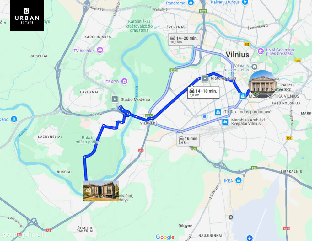 Parduodamas gyvenamasis namas Vilniuje, Bukčiuose, Užutėkio g.