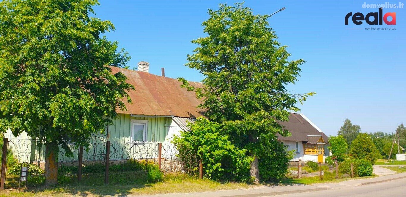 Parduodama gyvenamojo namo dalis Kaišiadorių rajono sav., Žasliuose, Vilniaus g.