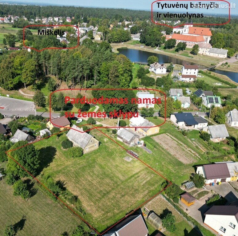 House for sale Kelmės rajono sav., Tytuvėnuose, Skogalio g.