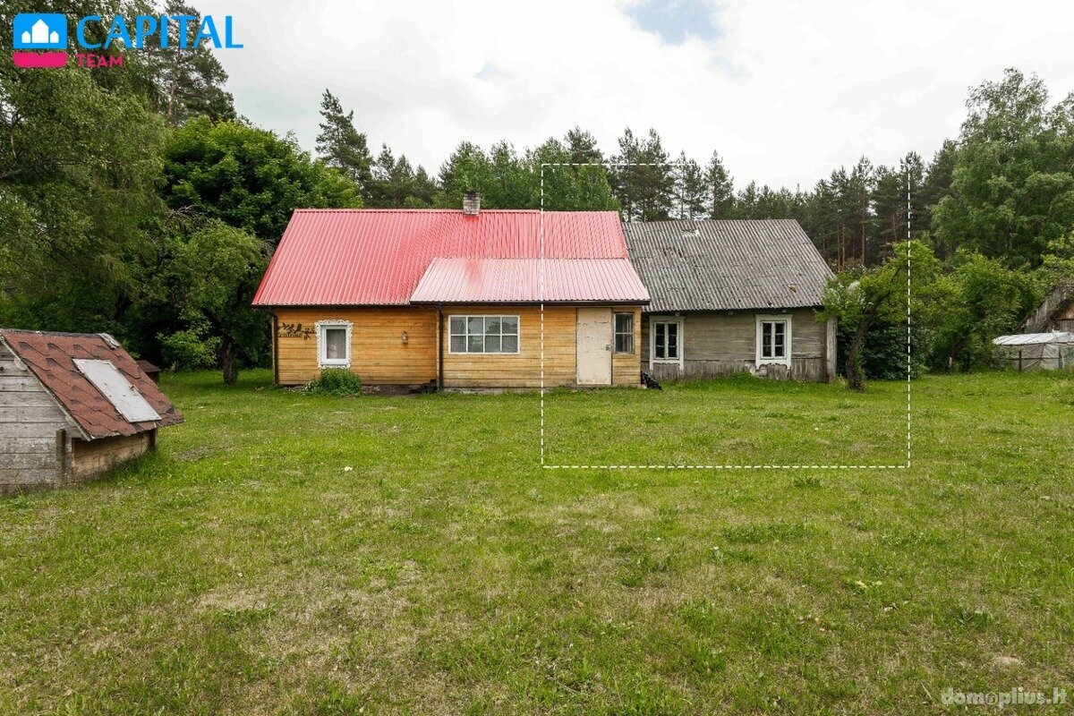 Part of house for sale Šalčininkų rajono sav., Kaniūkuose