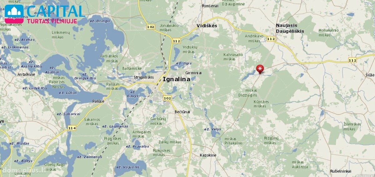 Homestead for sale Ignalinos rajono sav., Senasis Daugėliškis