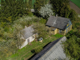 Дом Akmenės rajono sav., Kruopiuose, Vytauto Didžiojo g.