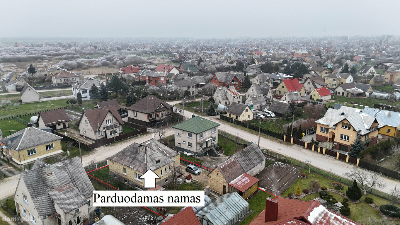 Parduodamas gyvenamasis namas Šiaulių rajono sav., Kuršėnuose, Šilėnų g.