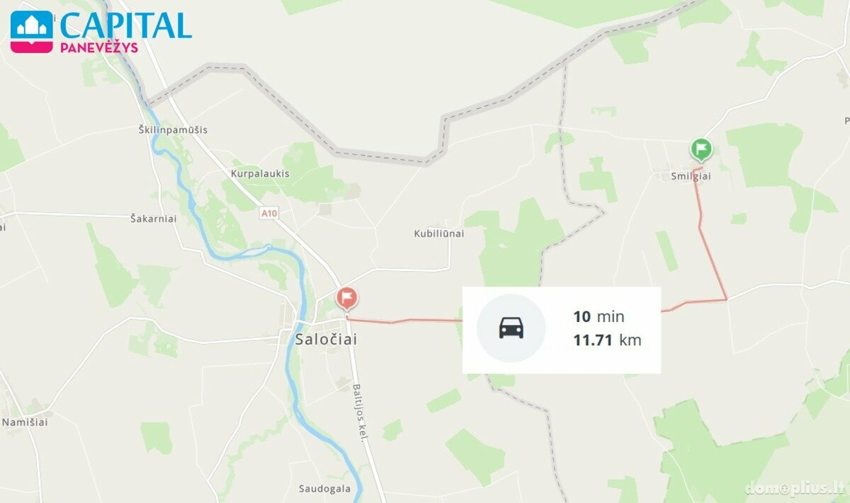 Parduodamas gyvenamasis namas Biržų rajono sav., Smilgiuose