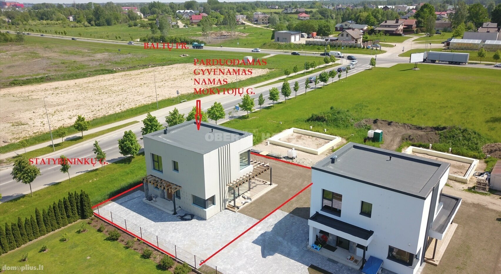 Parduodamas gyvenamasis namas Šiauliuose, Lieporiuose, Mokytojų g.
