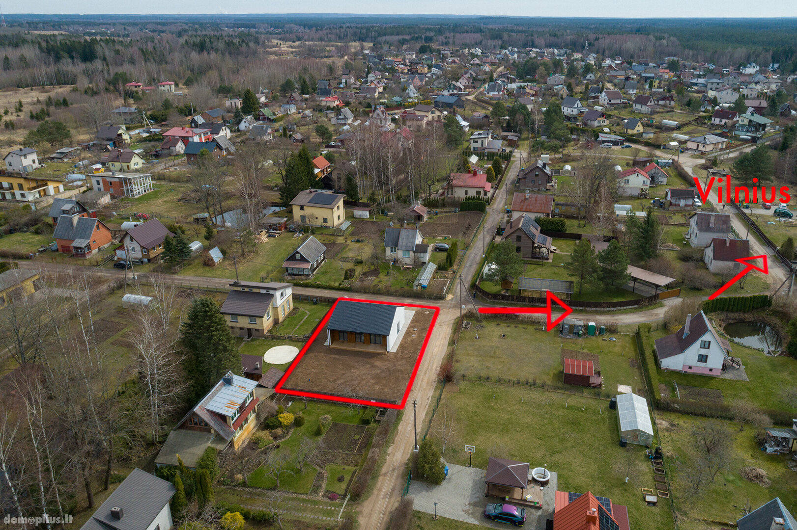 Продаётся дача Vilniaus rajono sav., Vilkiškėse, Devintoji g.