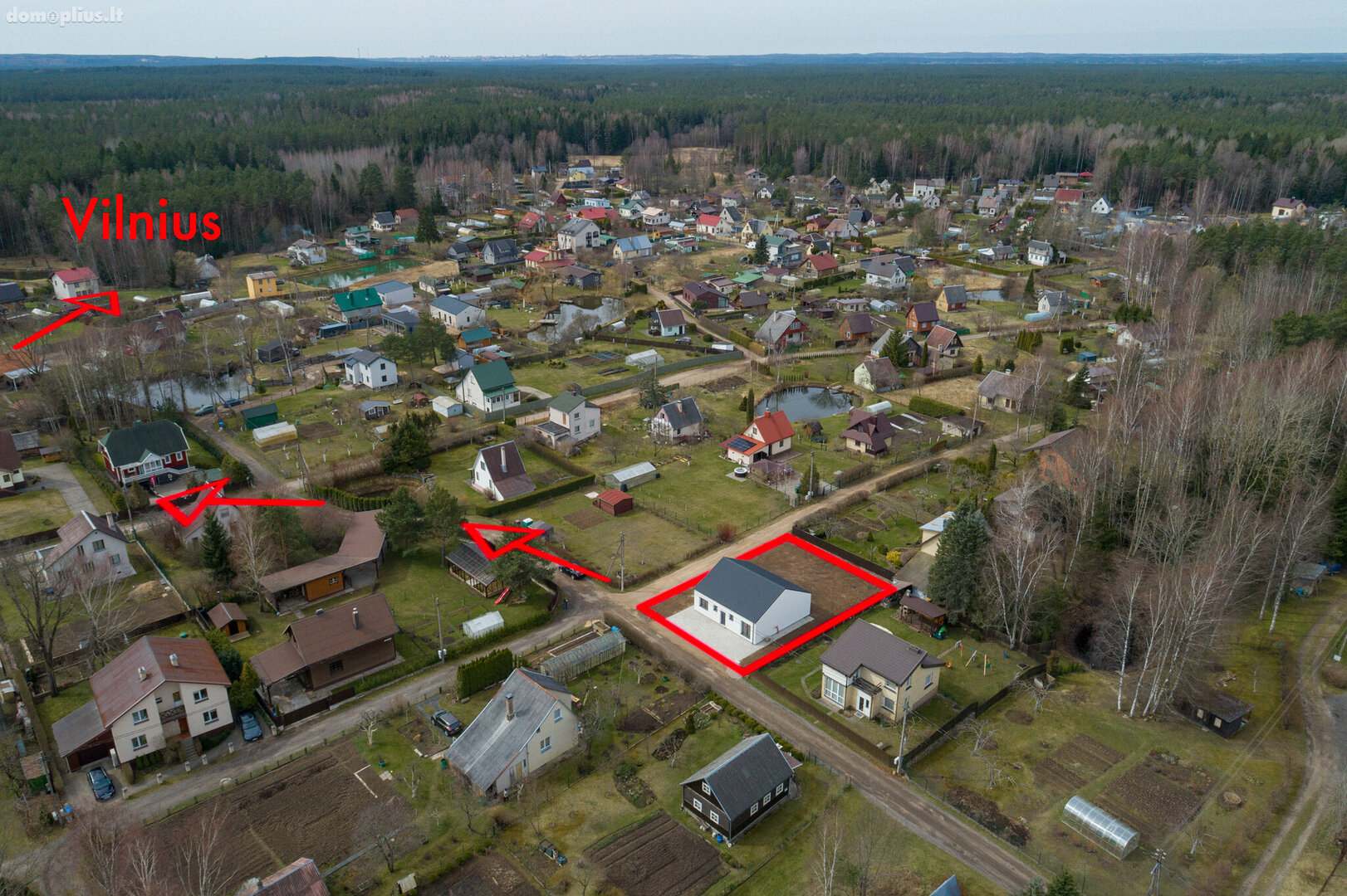 Parduodamas sodo namas Vilniaus rajono sav., Vilkiškėse, Devintoji g.