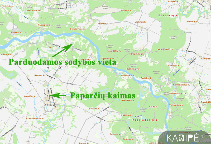 Parduodamas gyvenamasis namas Kaišiadorių rajono sav., Pakalniškiuose
