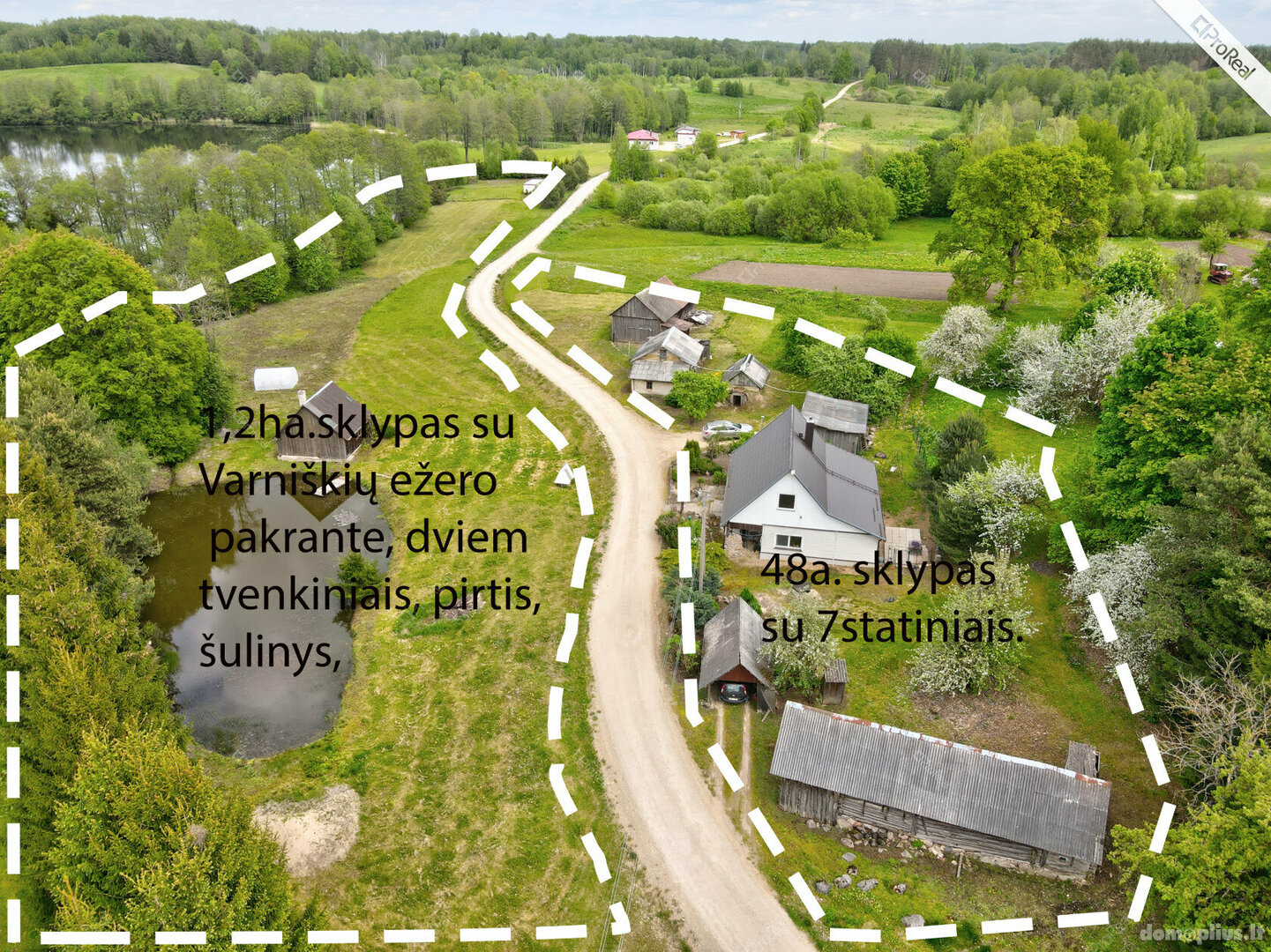 Parduodamas gyvenamasis namas Vilniaus rajono sav., Paberžėje