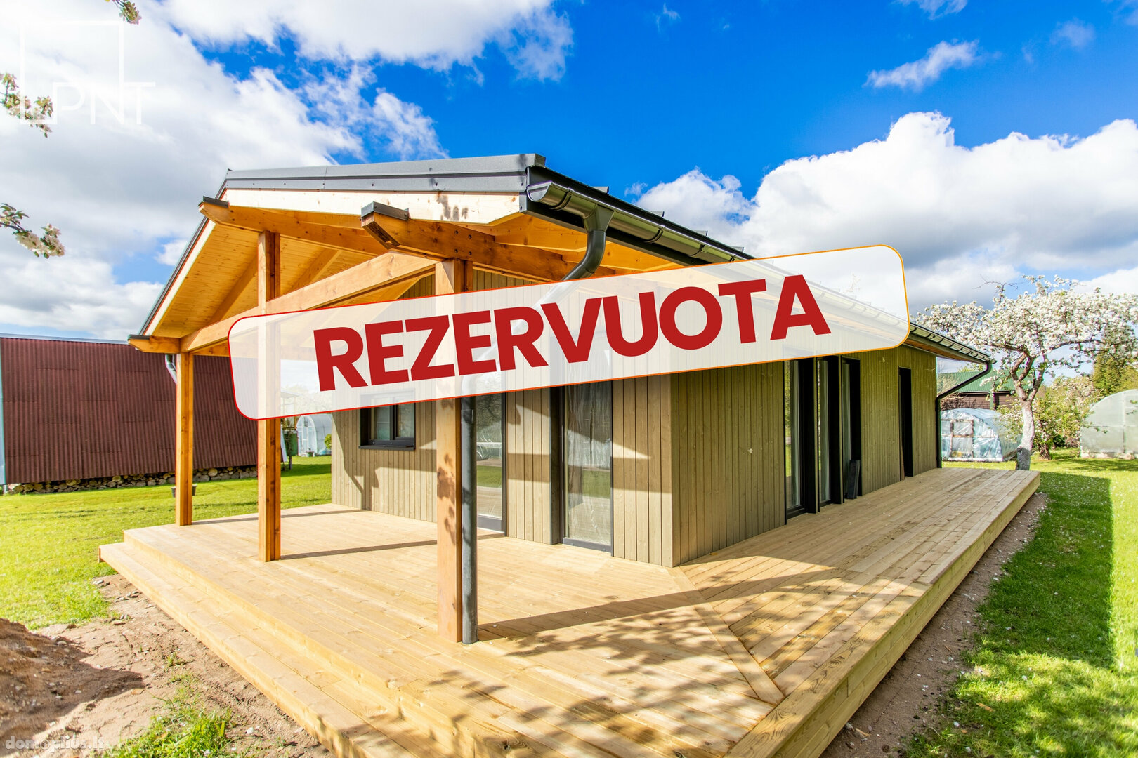 Parduodamas gyvenamasis namas Panevėžio rajono sav., Bernatoniuose, Šernų al.