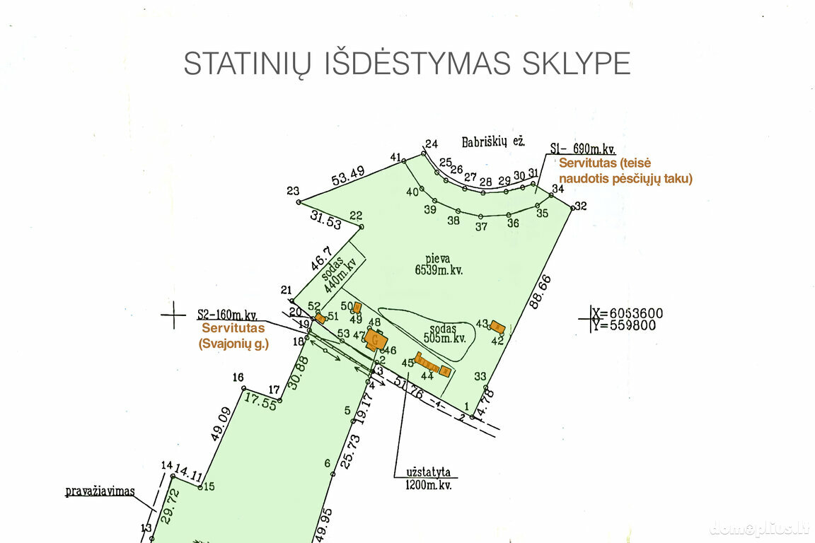 Parduodamas gyvenamasis namas Trakų rajono sav., Trakuose, Svajonių g.