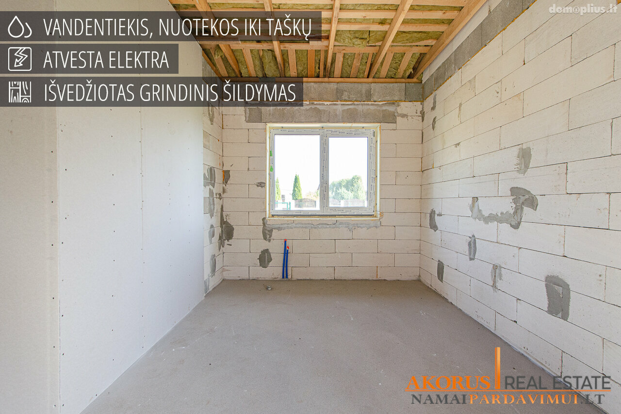Parduodamas gyvenamasis namas Vilniaus rajono sav., Mickūnuose, Kalno g.