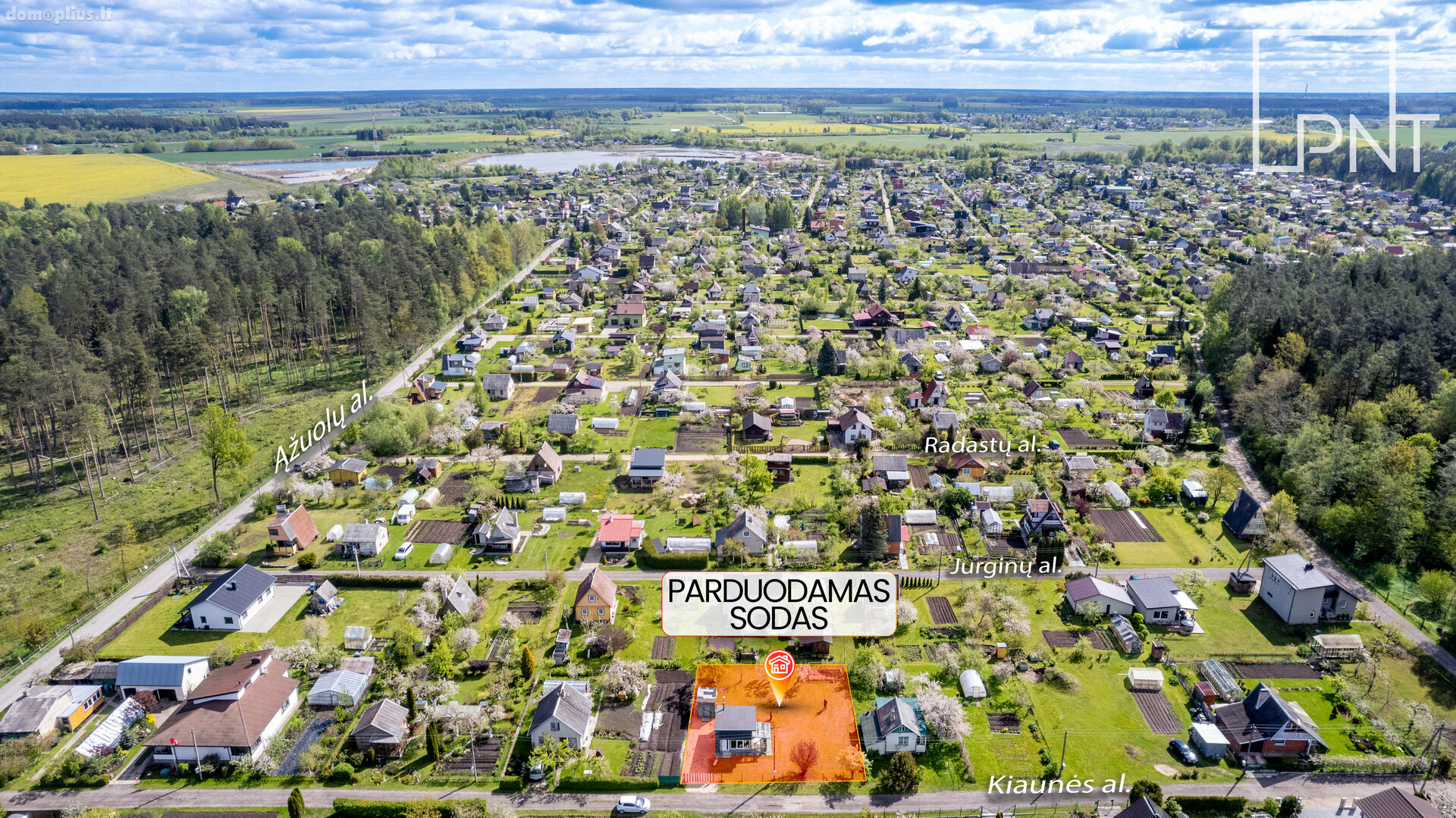 Parduodamas sodo namas Panevėžio rajono sav., Bernatoniuose, Kiaunės al.