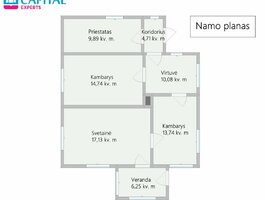 Parduodamas gyvenamasis namas Širvintų rajono sav., Širvintos, Sodžiaus g.