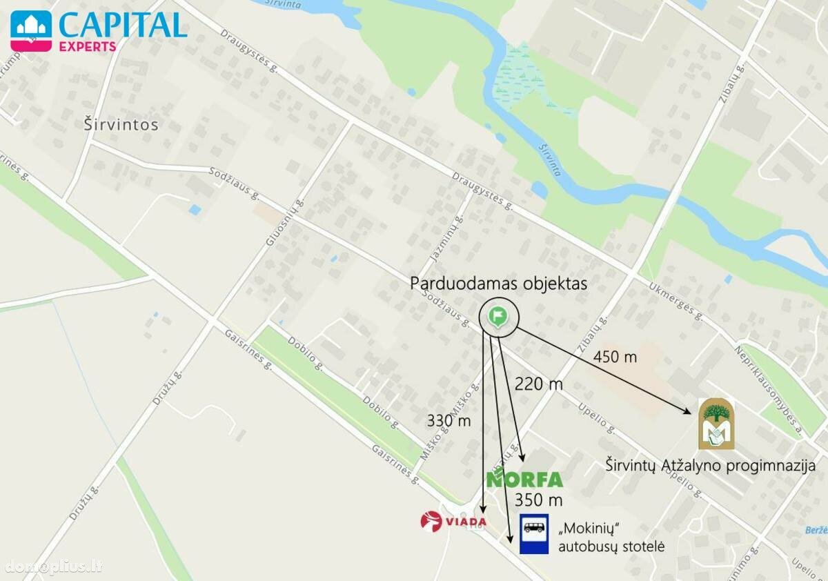 Parduodamas gyvenamasis namas Širvintų rajono sav., Širvintos, Sodžiaus g.