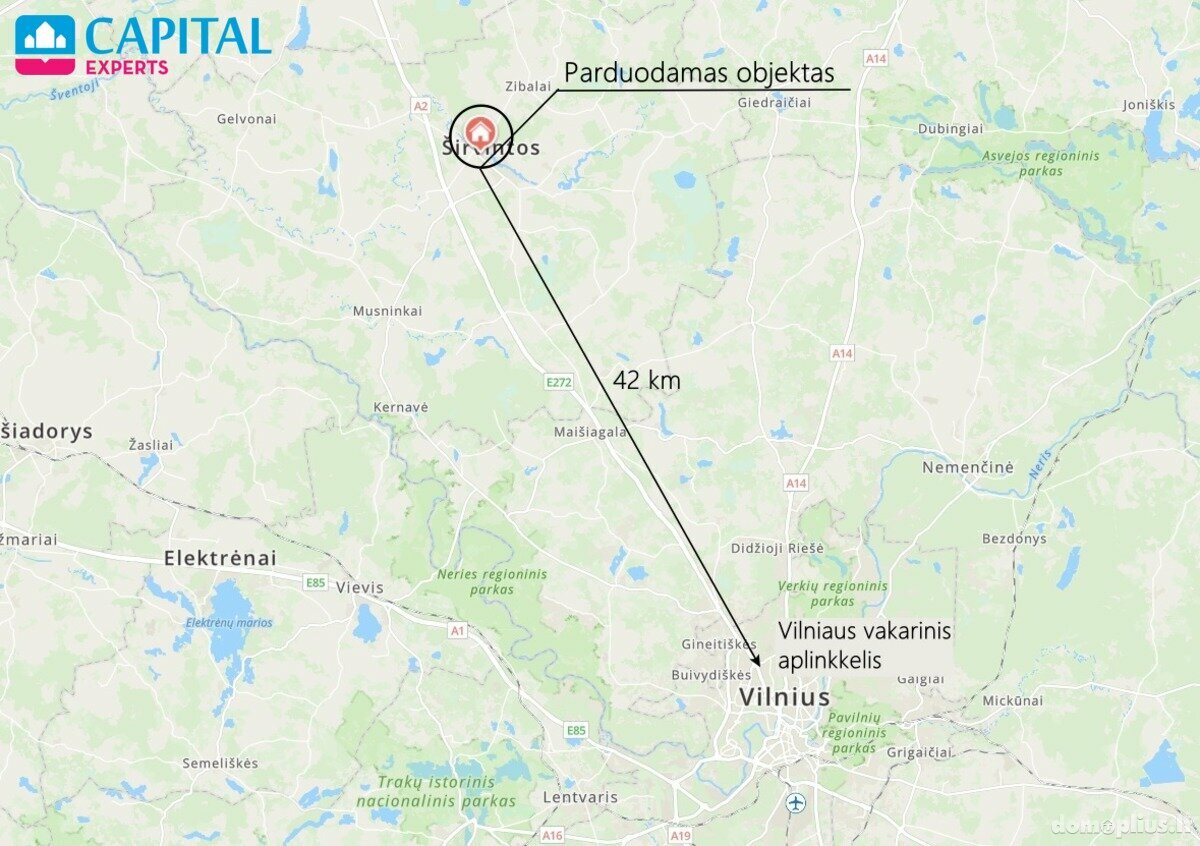 Parduodamas gyvenamasis namas Širvintų rajono sav., Širvintos, Sodžiaus g.