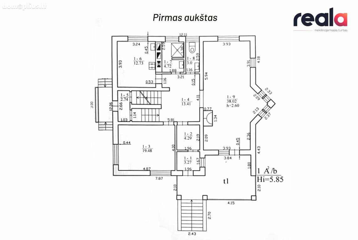 Parduodamas gyvenamasis namas Elektrėnų sav., Abromiškėse, Dvaro g.
