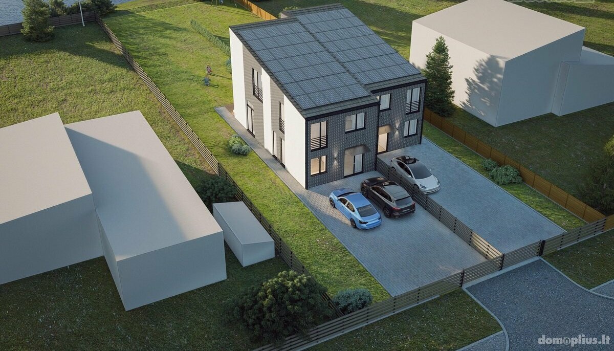 Semi-detached house for sale Klaipėdos rajono sav., Slengiuose, Ežero g.