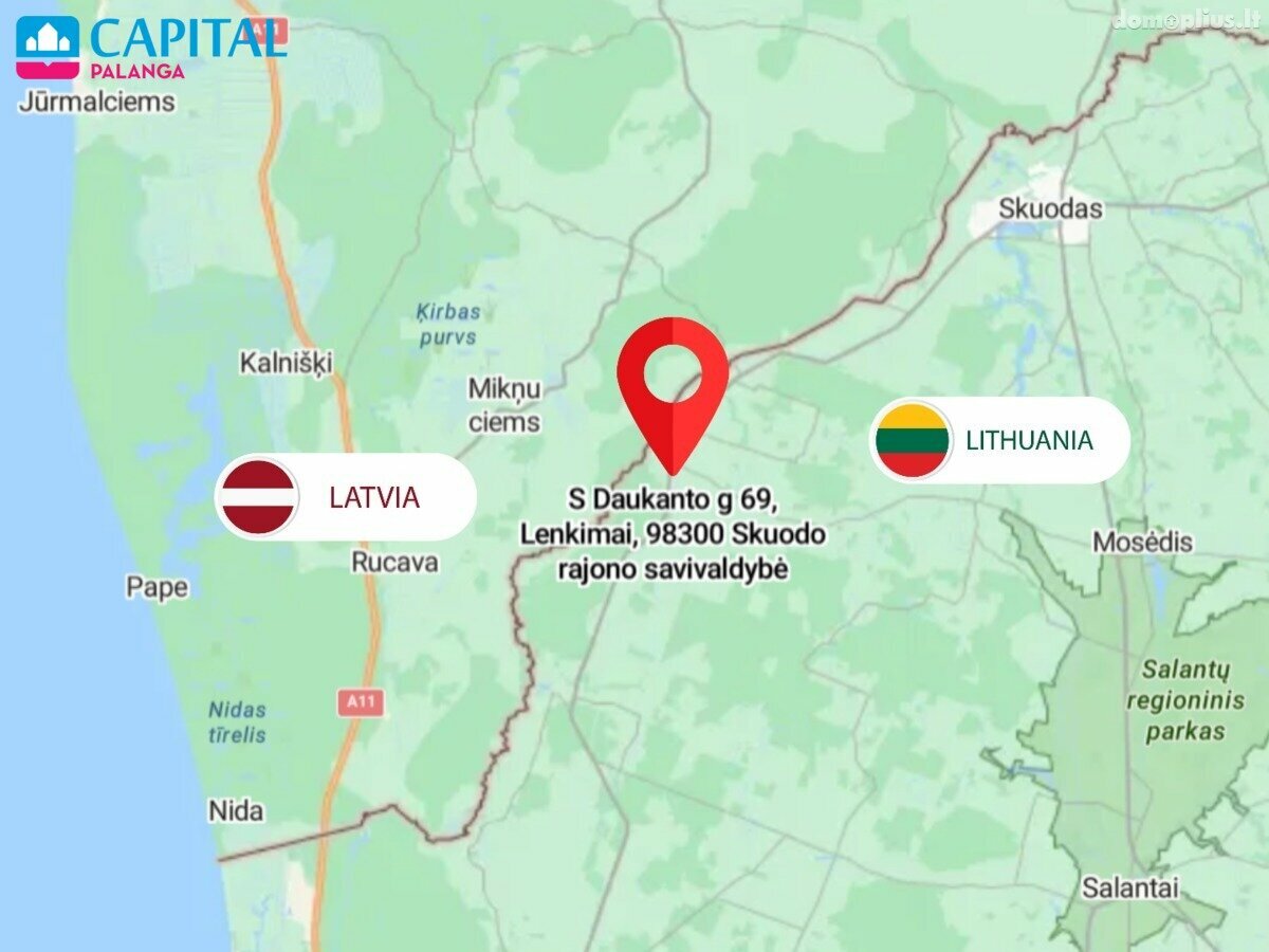 House for sale Skuodo rajono sav., Lenkimuose, S. Daukanto g.
