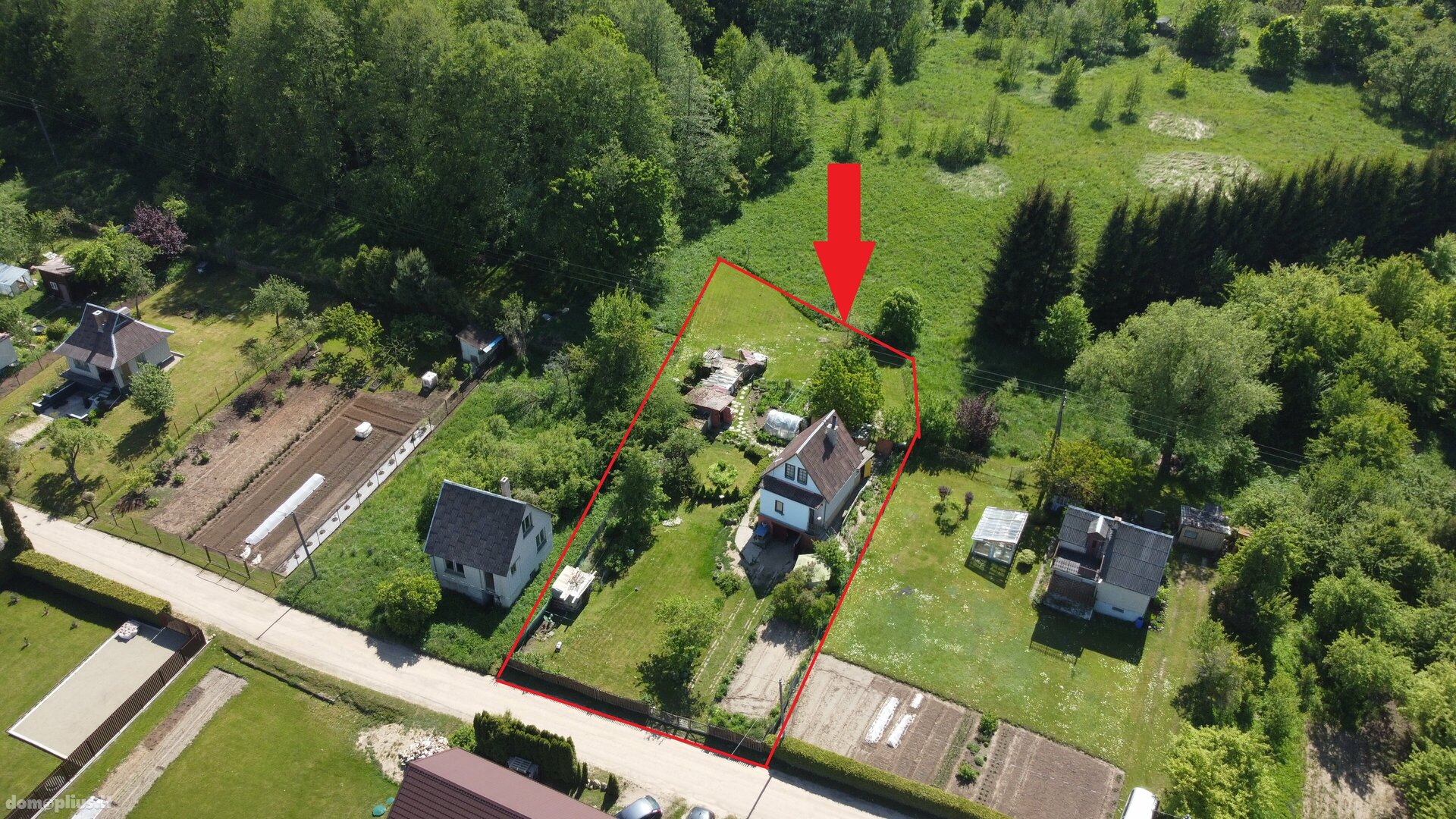 Продаётся дача Alytaus rajono sav., Bazoruose, Dobilo g.