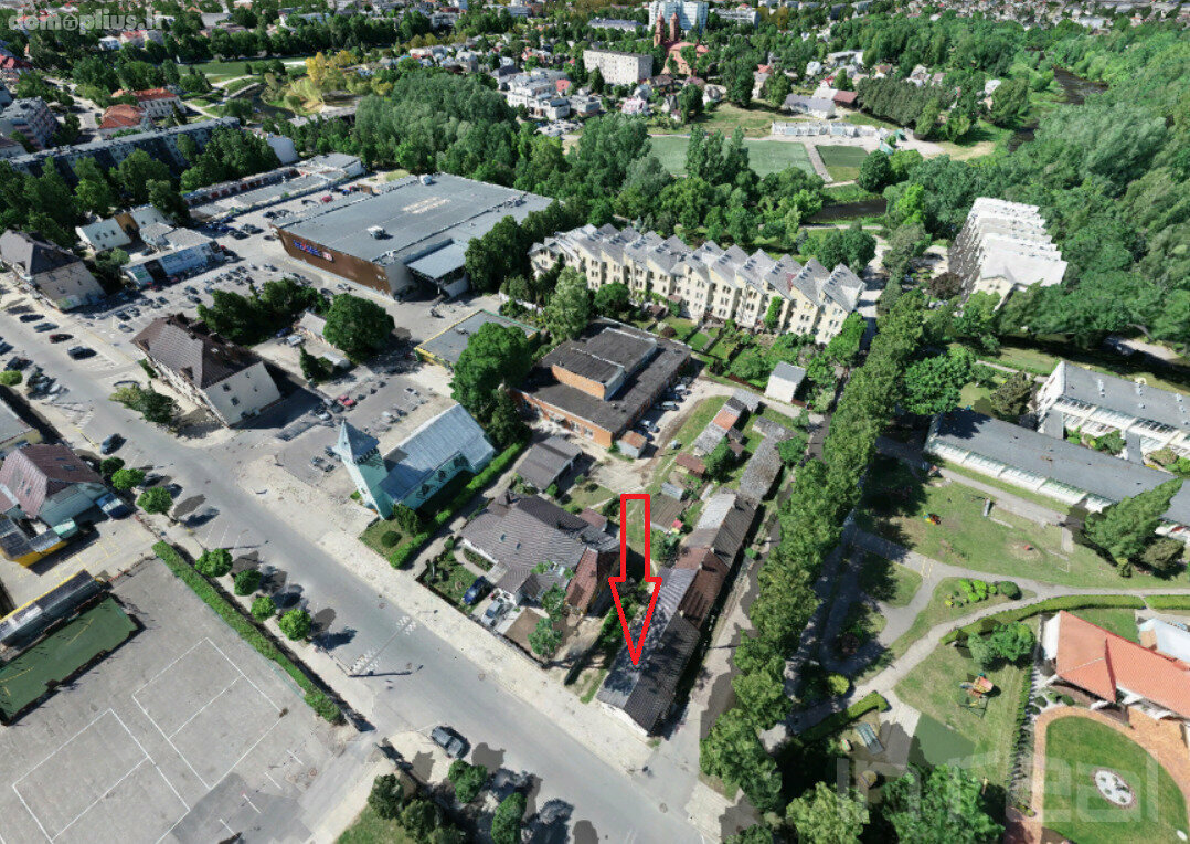 Parduodama gyvenamojo namo dalis Panevėžyje, Centre, Ukmergės g.