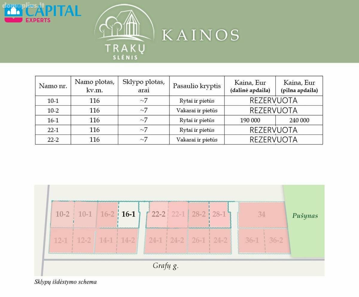 Parduodamas gyvenamasis namas Trakų rajono sav., Pilialaukyje