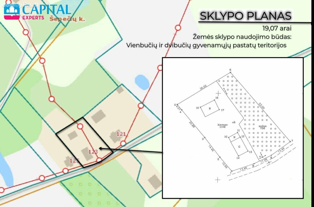 Parduodama sodyba Vilniaus rajono sav., Šepečiuose