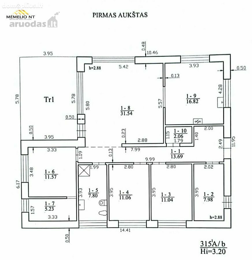Parduodamas gyvenamasis namas Klaipėdoje, Tauralaukyje, Medeinos g.
