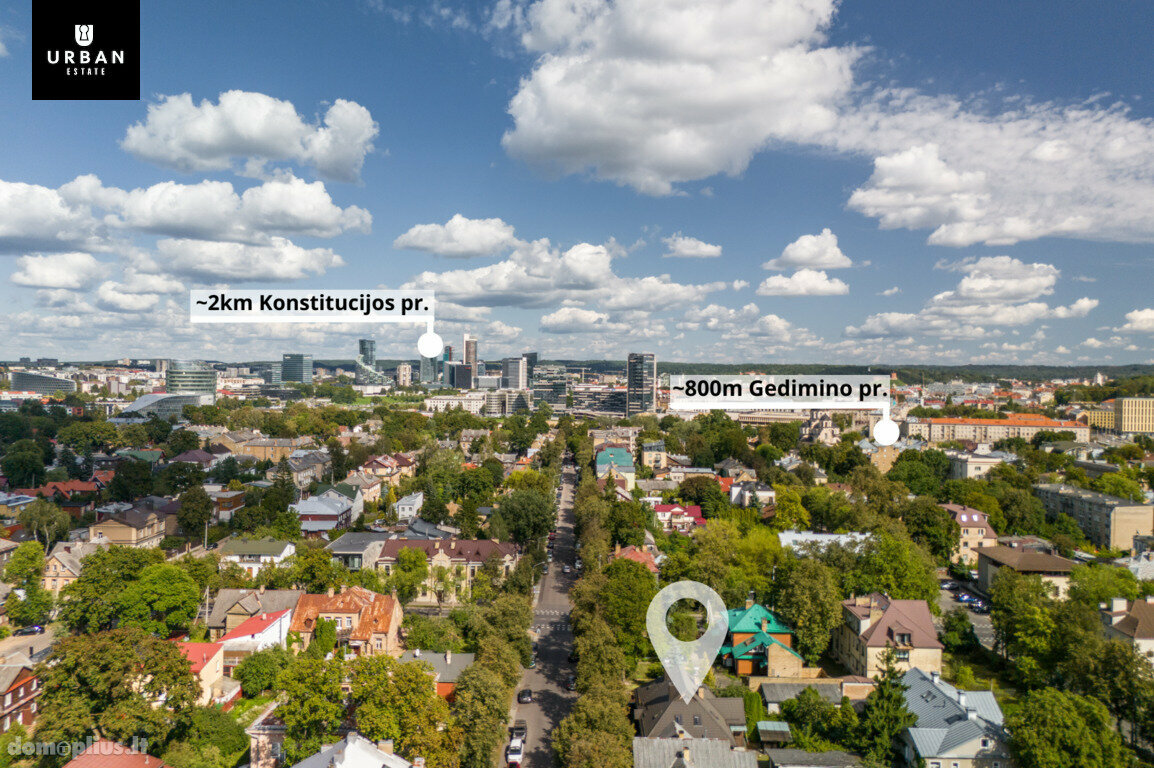 Parduodamas gyvenamasis namas Vilniuje, Žvėryne, Pušų g.