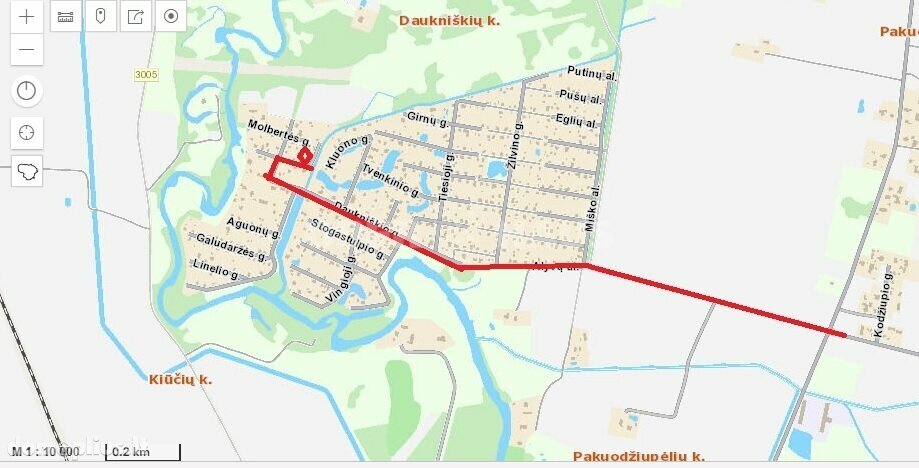 Parduodamas gyvenamasis namas Panevėžio rajono sav., Daukniškiuose