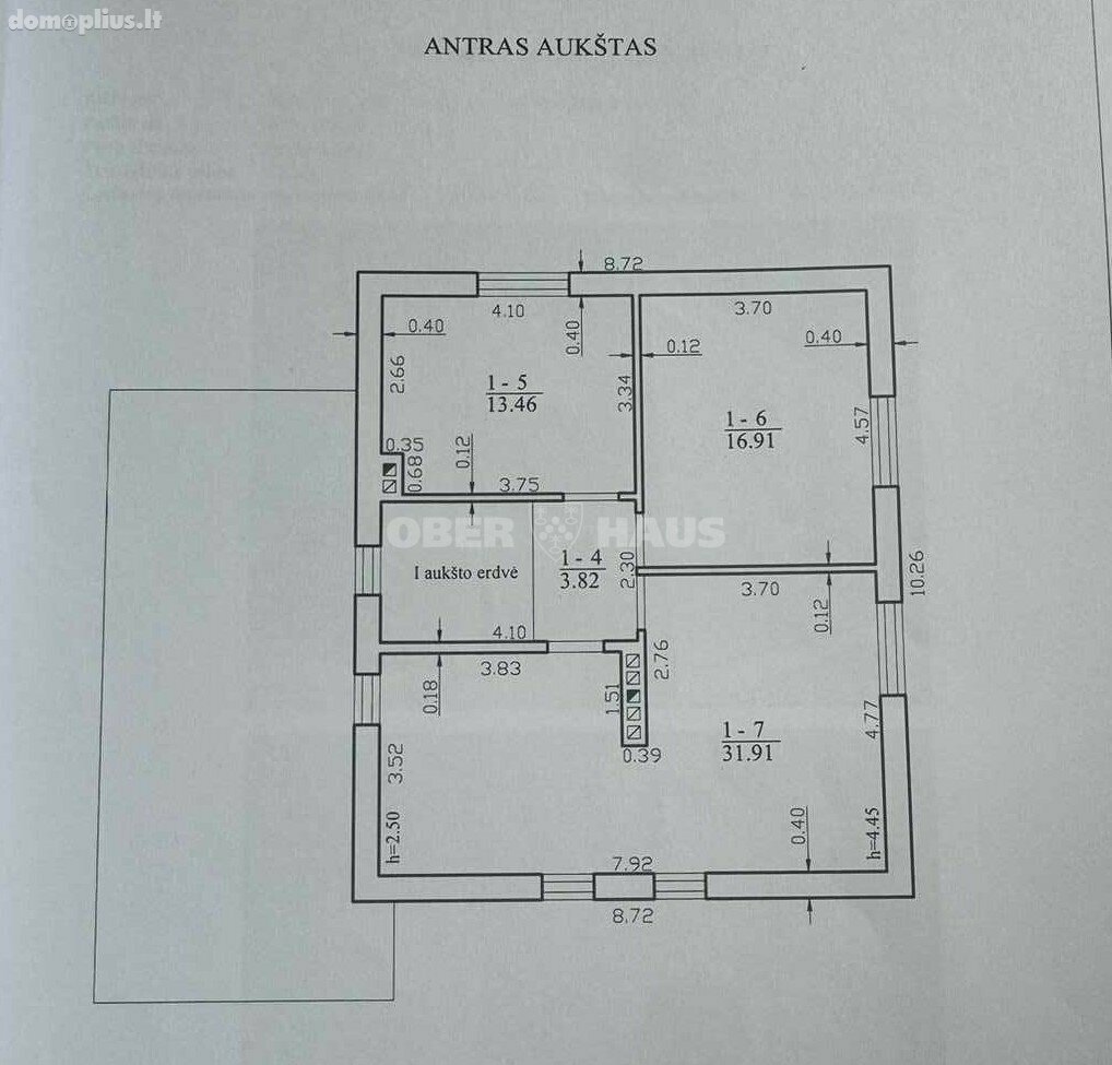 Parduodamas gyvenamasis namas Šiauliai, Šiauliuose, Ąžuolo Sodų 2-oji g.