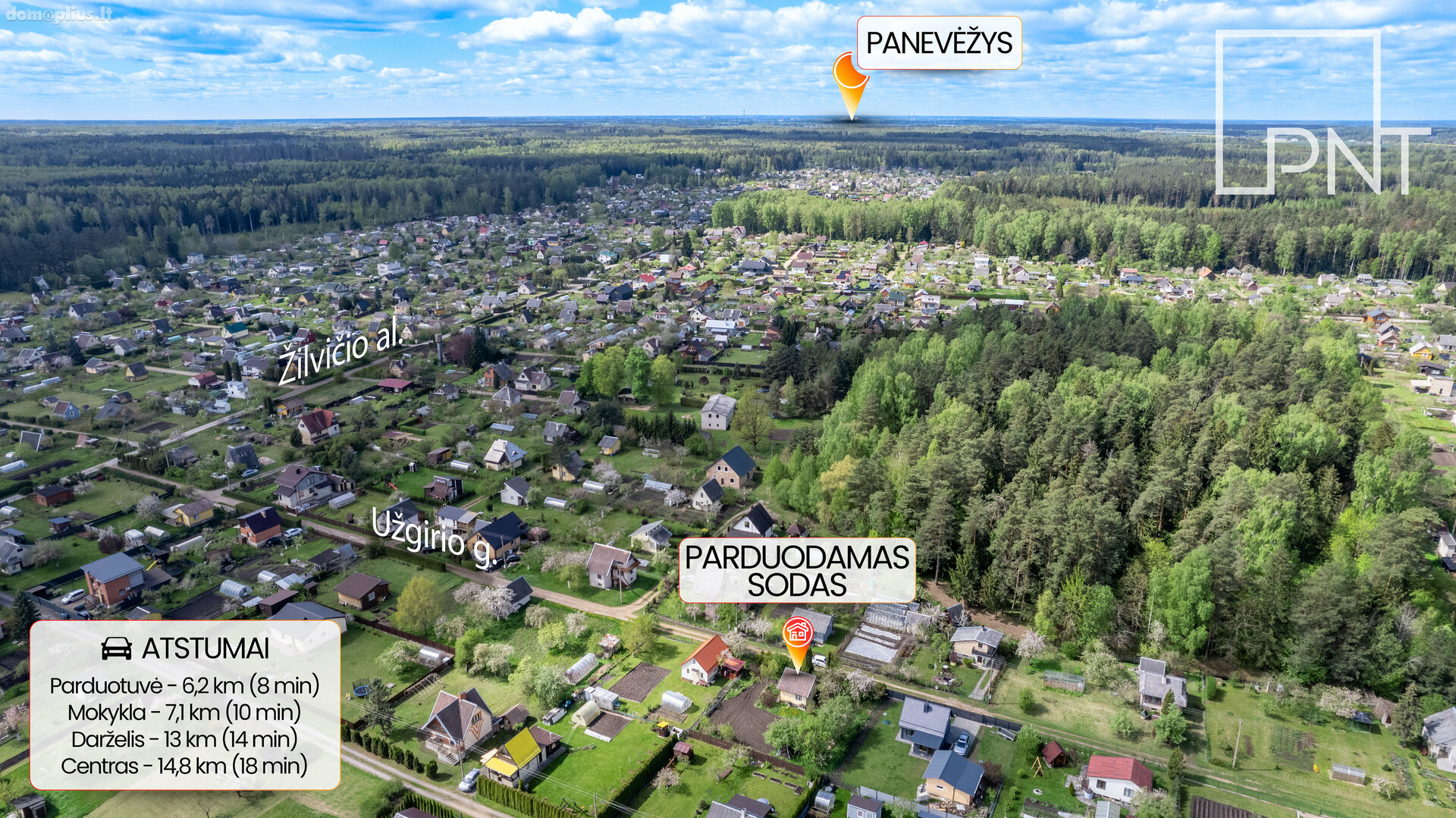 Parduodamas sodo namas Panevėžio rajono sav., Kaubariškyje, Užgirio g.