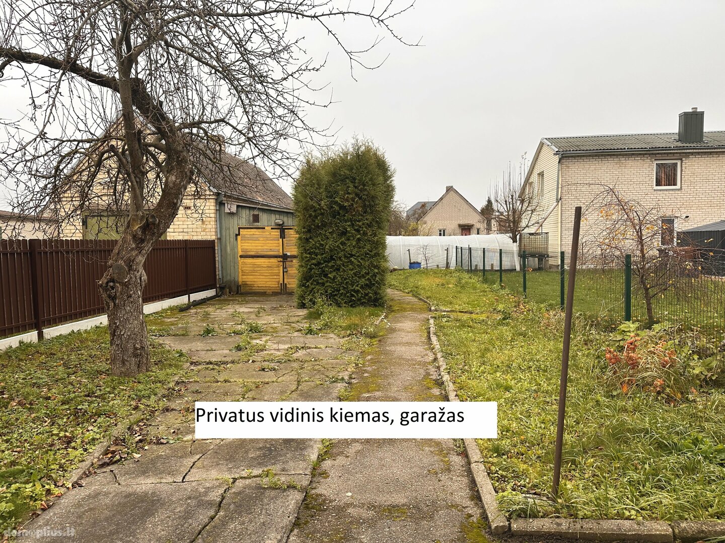 Parduodama gyvenamojo namo dalis Šiauliuose, Centre, Juliaus Algirdo Greimo g.